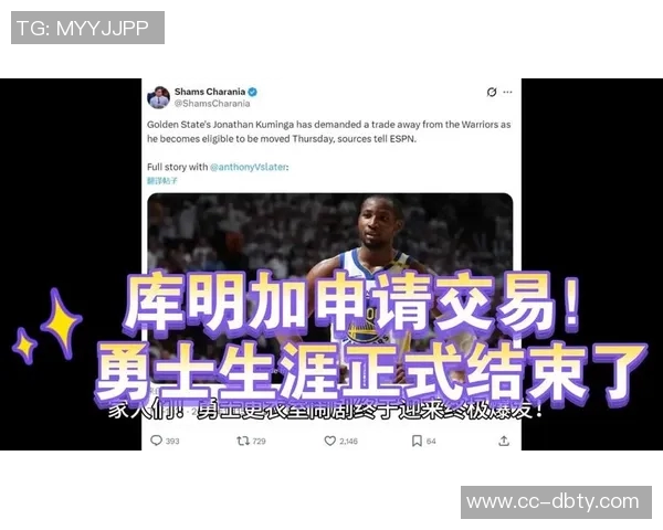 大将军强调勇士需明确第二得分点库明加与巴迪需挺身而出